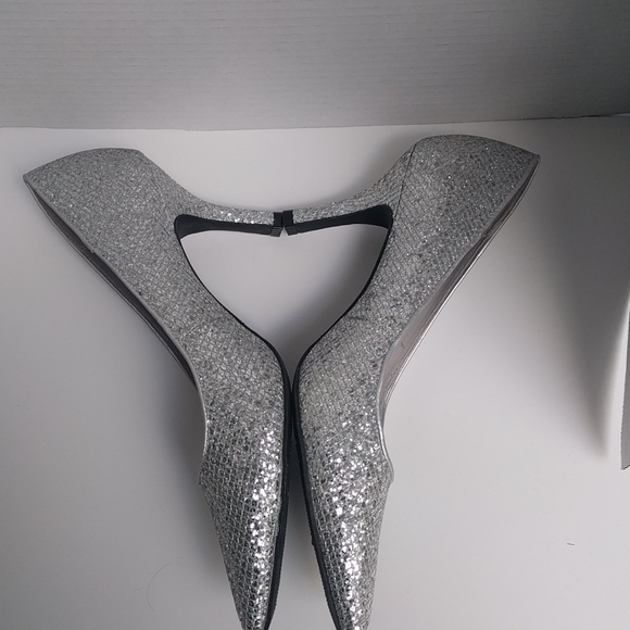 👠👠👠👠Silver heels shoe by Fioni🍀🍀🍀👠 👠 - Picture 3 of 8